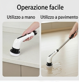 Spazzola Elettrica per la Pulizia 9-in-1